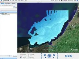 Olex depth contours in Google Earth