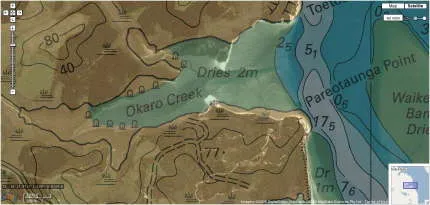 New Zealand chart NZ4265 with the GeoGarage solution