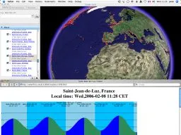 World tide predictions in Google Earth