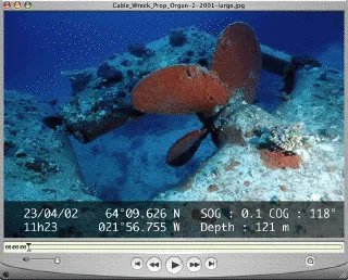 Data video overlay